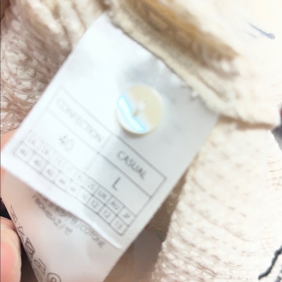 Stella nova seersucker magic Katara Handcrafted Midi Dress Size Large - Picture 14 of 14